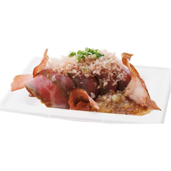 かつお節とローストビーフ丼のイメージ写真